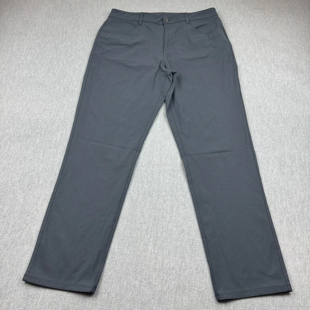 Vuori Pants Men 32 Blue Meta Performance Athletic Slim Fit 29